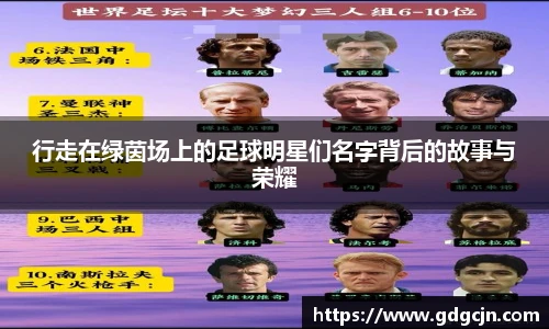 行走在绿茵场上的足球明星们名字背后的故事与荣耀